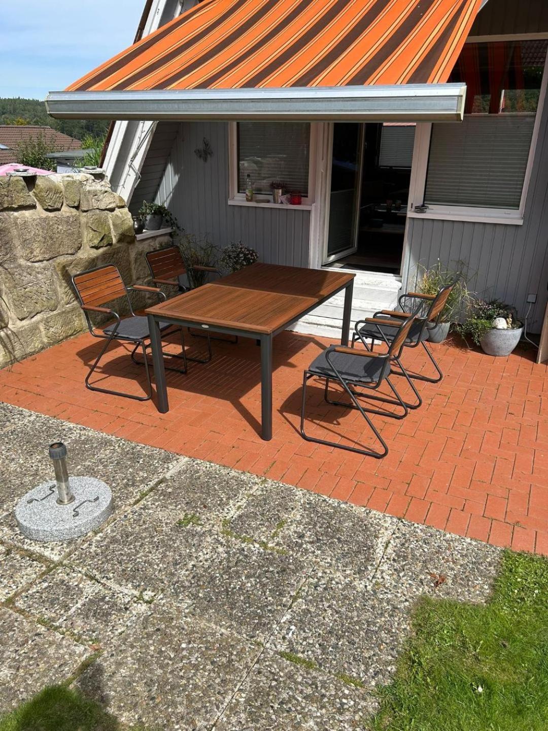Behagliches Nurdachhaus Im Ferienhausgebiet Langelsheim Esterno foto